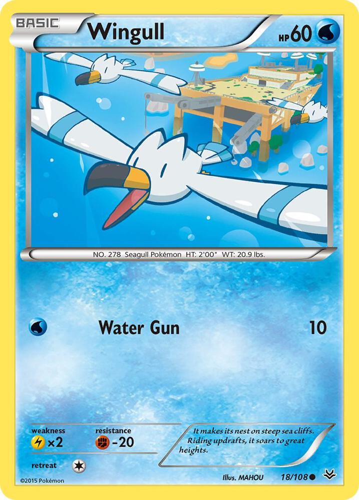 Wingull [XY - Roaring Skies] 18/108