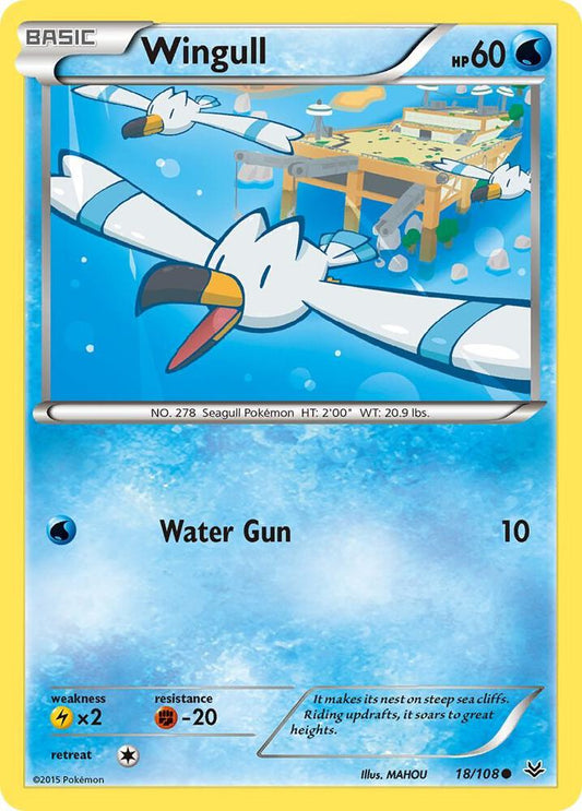 Wingull [XY - Roaring Skies] 18/108
