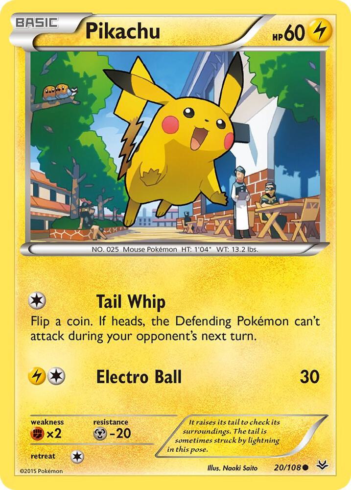 Pikachu [XY - Roaring Skies] 20/108