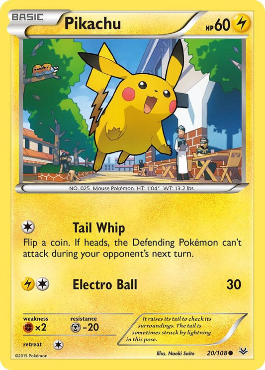 Pikachu [XY - Roaring Skies] 20/108