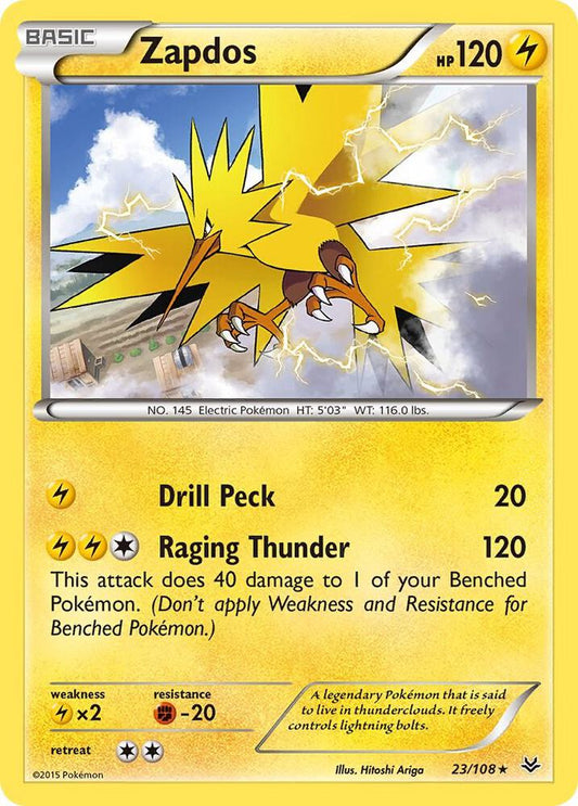 Zapdos [XY - Roaring Skies] 23/108