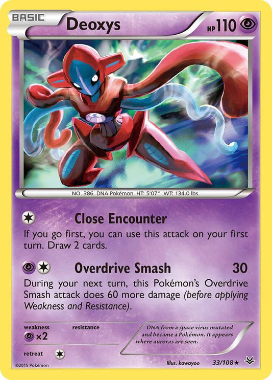 Deoxys [XY - Roaring Skies] 33/108