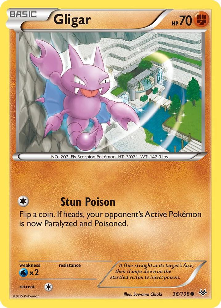 Gligar [XY - Roaring Skies] 36/108