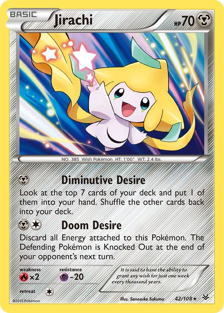Jirachi [XY - Roaring Skies] 42/108