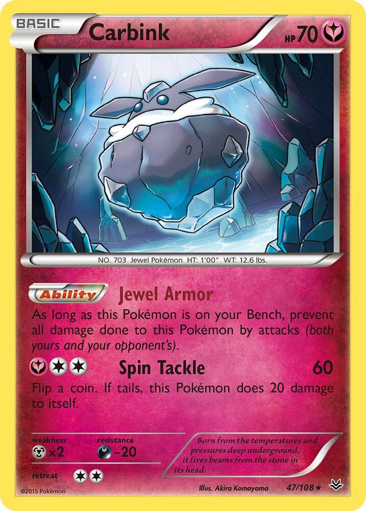 Carbink [XY - Roaring Skies] 47/108