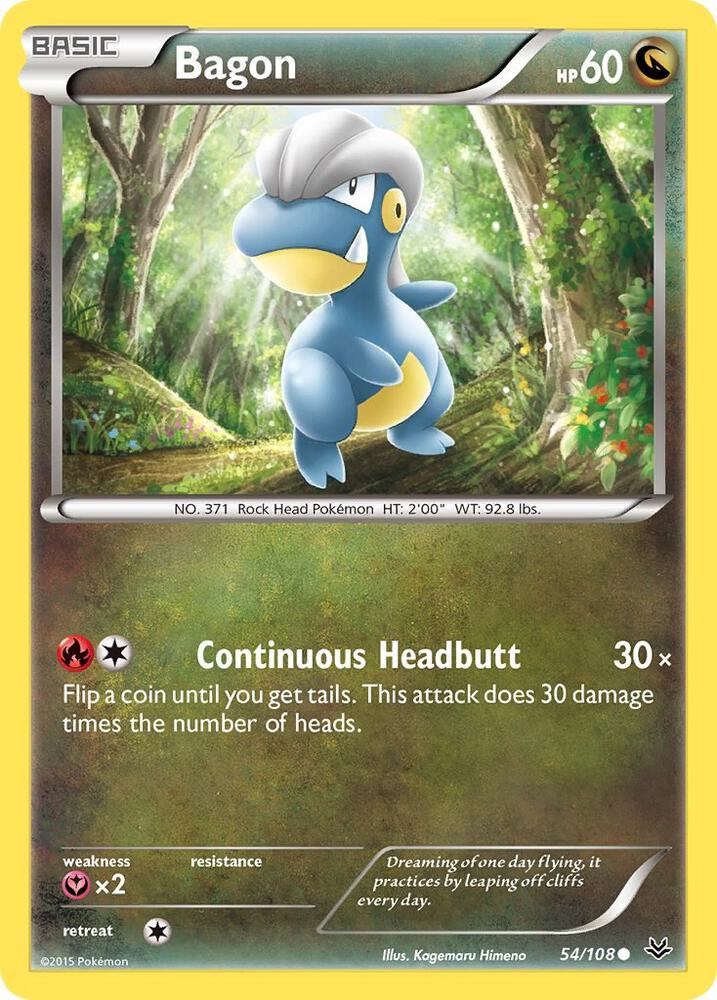 Bagon (54) [XY - Roaring Skies] 54/108