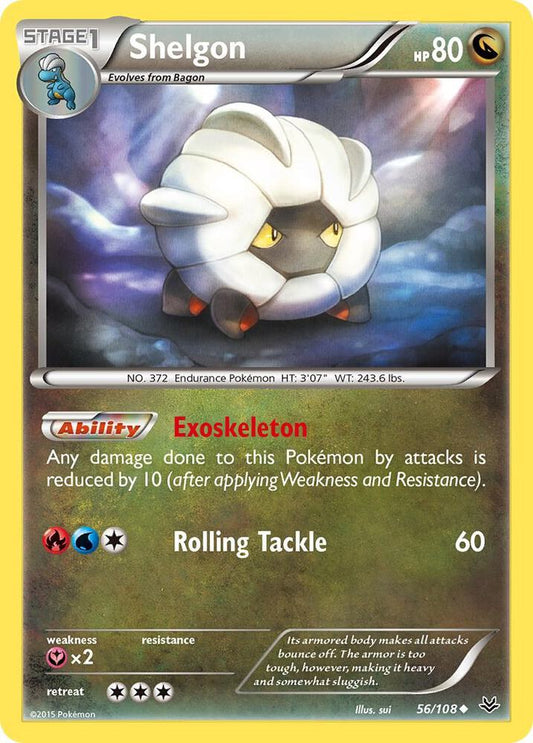 Shelgon [XY - Roaring Skies] 56/108