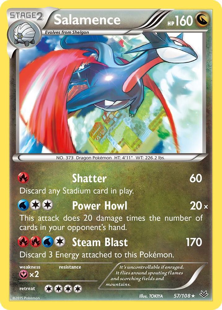 Salamence [XY - Roaring Skies] 57/108