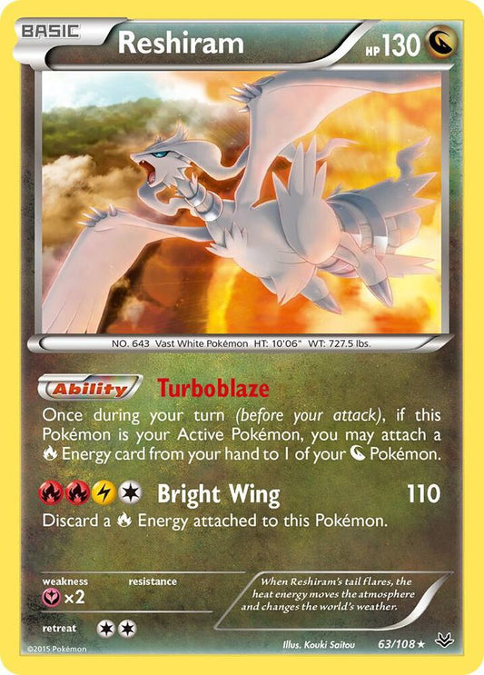 Reshiram [XY - Roaring Skies] 63/108