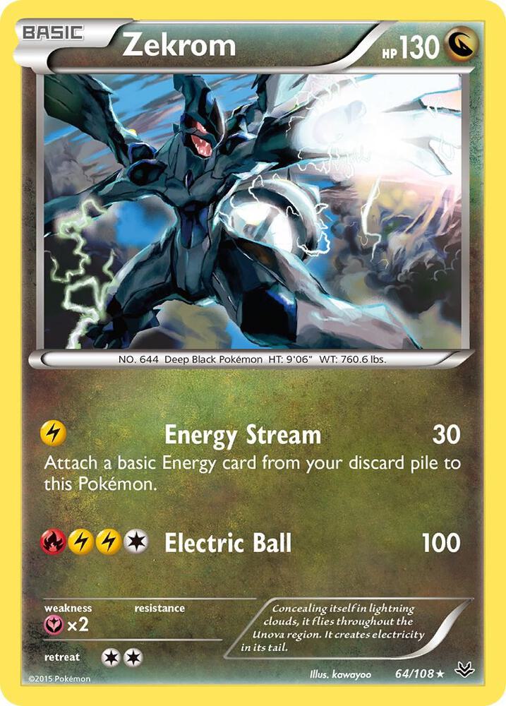 Zekrom [XY - Roaring Skies] 64/108