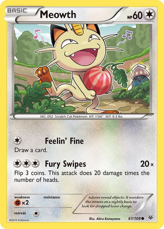 Meowth [XY - Roaring Skies] 67/108