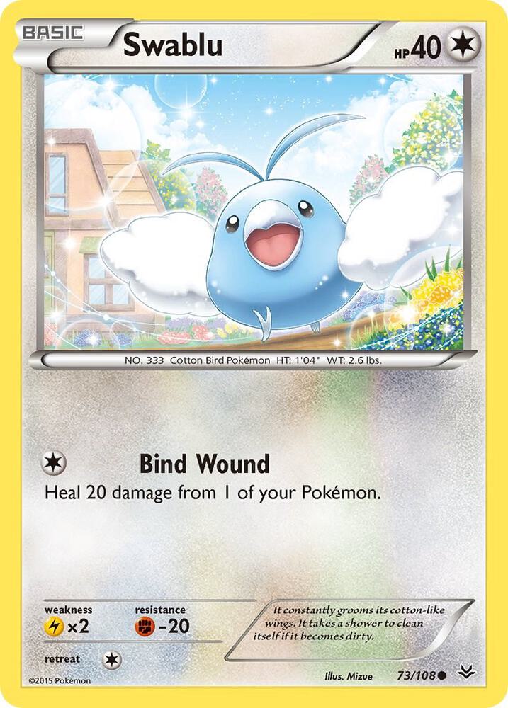 Swablu [XY - Roaring Skies] 73/108