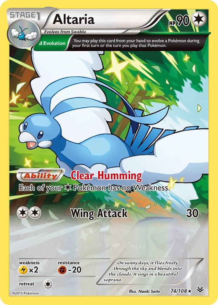 Altaria (74 Delta) [XY - Roaring Skies] 74/108