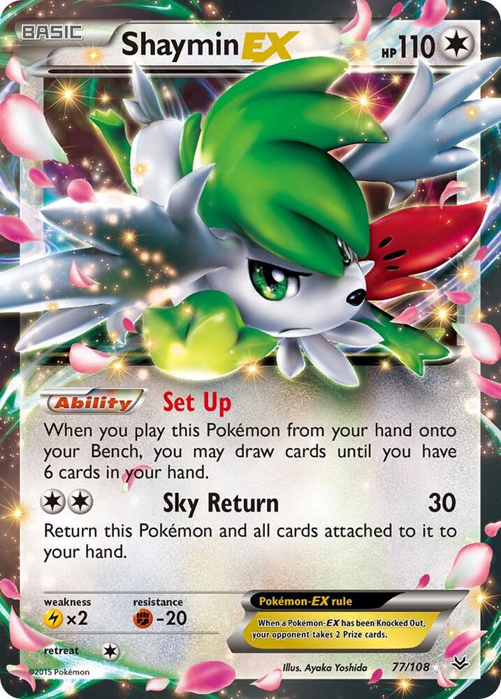 Shaymin EX [XY - Roaring Skies] 77/108
