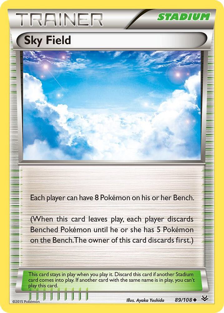 Sky Field [XY - Roaring Skies] 89/108