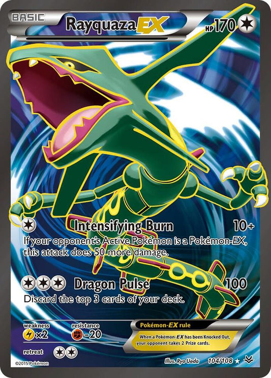 Rayquaza EX (104 Full Art) [XY - Roaring Skies] 104/108