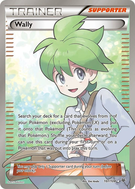 Wally (107 Full Art) [XY - Roaring Skies] 107/108