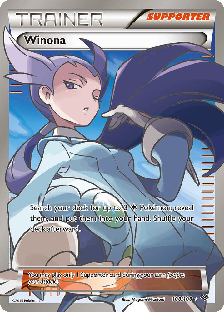 Winona (108 Full Art) [XY - Roaring Skies] 108/108