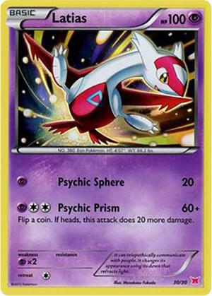 Latias (#30 Holo) [XY Trainer Kit: Latias & Latios] 30/30