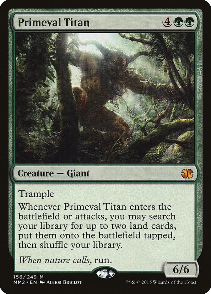 Primeval Titan [Modern Masters 2015] 156