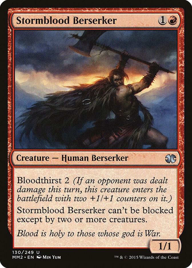 Stormblood Berserker [Modern Masters 2015] 130