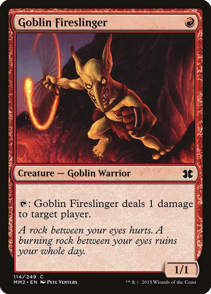 Goblin Fireslinger [Modern Masters 2015] 114