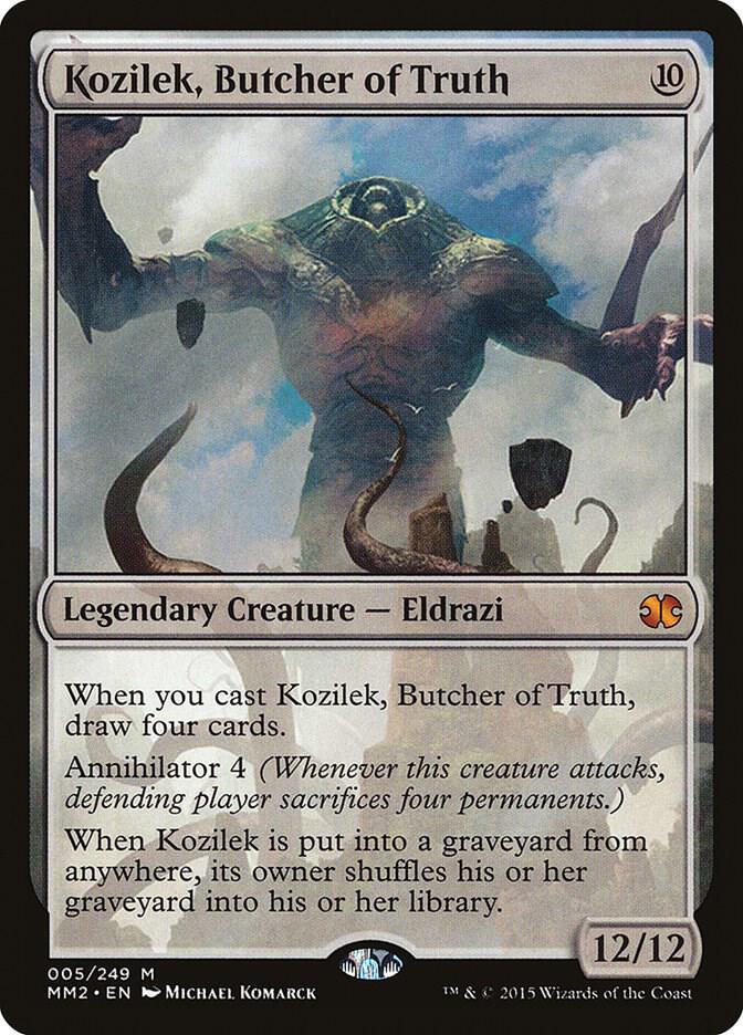 Kozilek, Butcher of Truth [Modern Masters 2015] 5