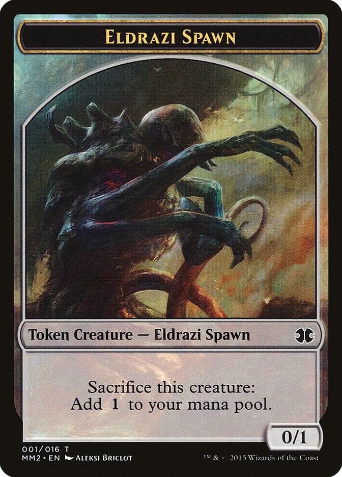 Eldrazi Spawn Token (001) [Modern Masters 2015] 1
