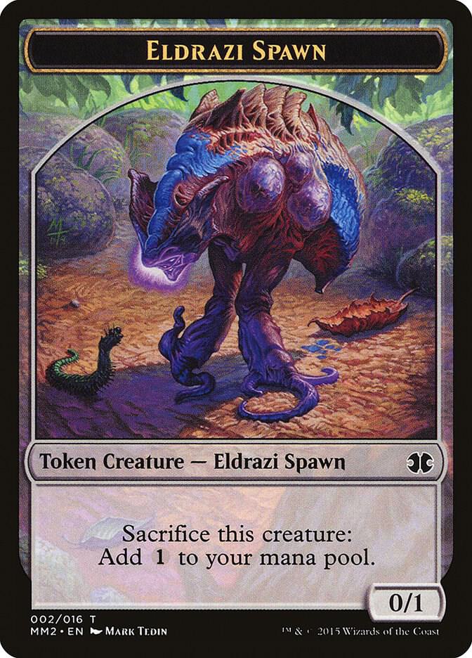 Eldrazi Spawn Token (002) [Modern Masters 2015] 2