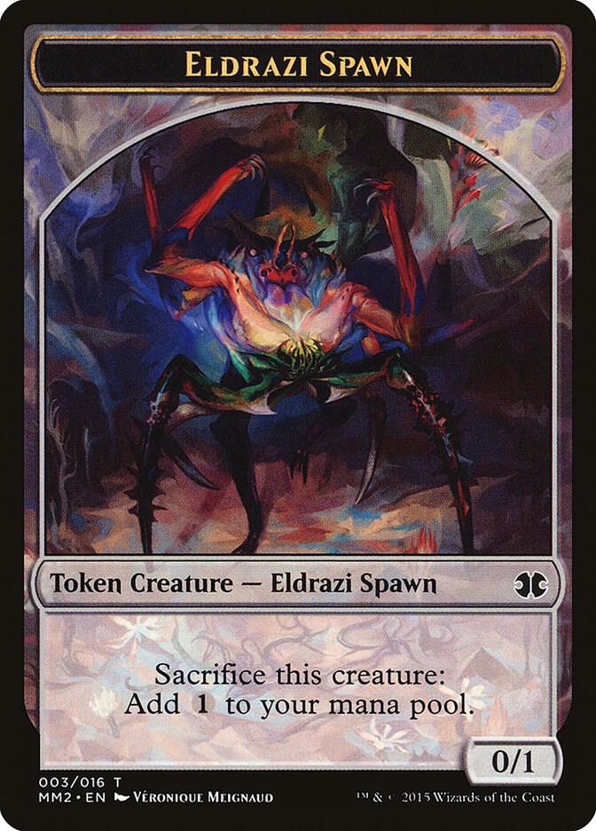 Eldrazi Spawn Token (003) [Modern Masters 2015] 3