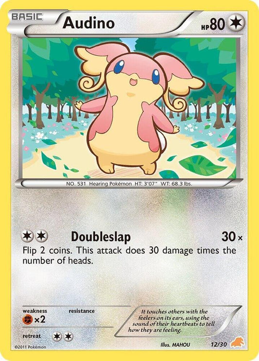Audino (#12) [BW Trainer Kit: Excadrill & Zoroark] 12/30