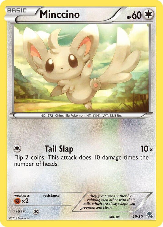 Minccino (#19) [BW Trainer Kit: Excadrill & Zoroark] 19/30