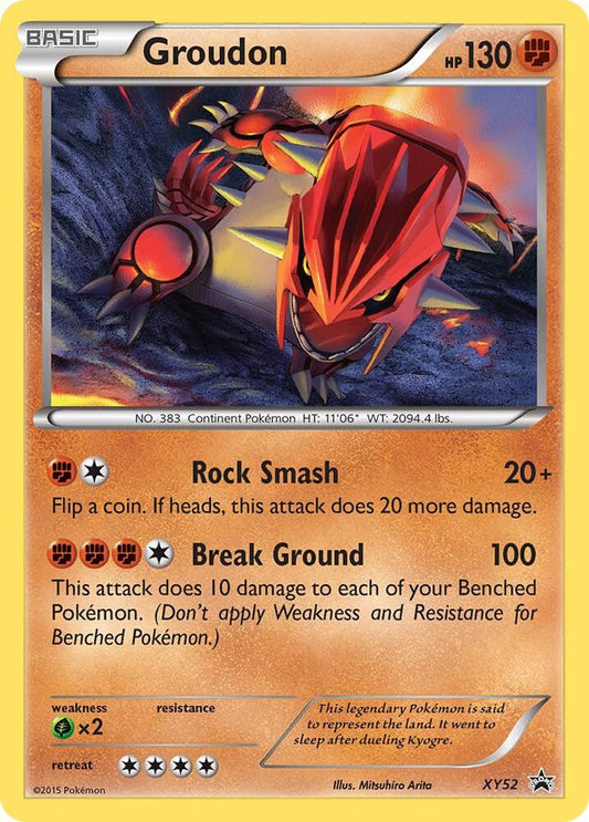 Groudon - XY52 [XY Promos] XY52