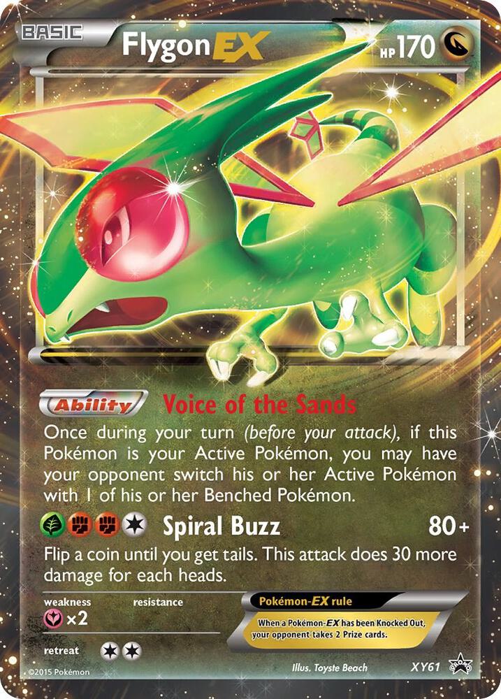Flygon EX [XY Promos] XY61