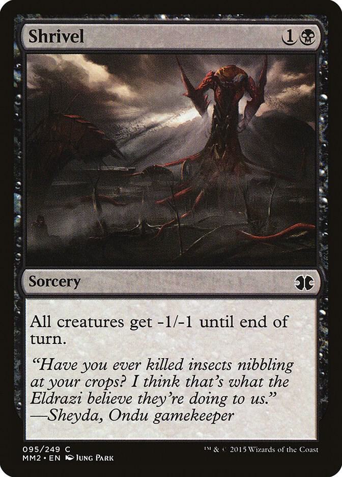 Shrivel [Modern Masters 2015] 95