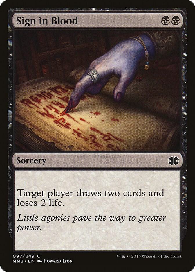 Sign in Blood [Modern Masters 2015] 97