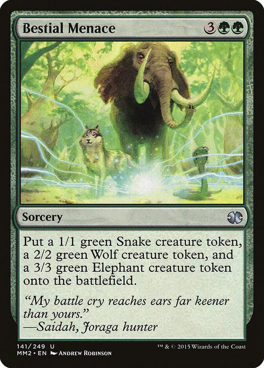 Bestial Menace [Modern Masters 2015] 141