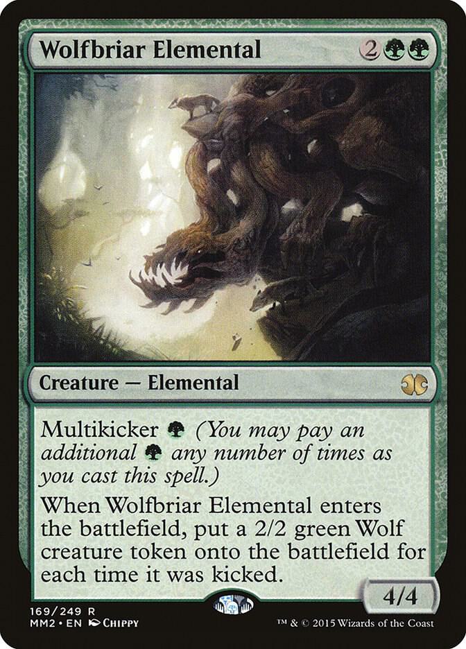 Wolfbriar Elemental [Modern Masters 2015] 169