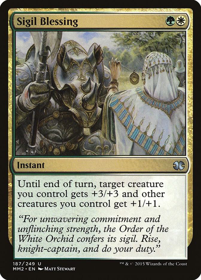 Sigil Blessing [Modern Masters 2015] 187