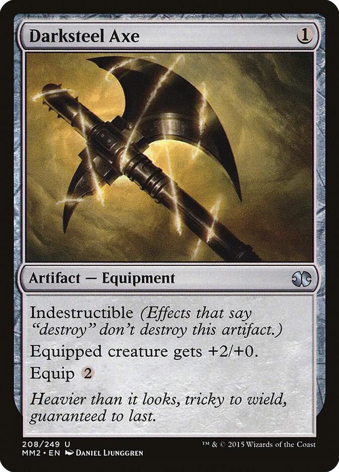 Darksteel Axe [Modern Masters 2015] 208