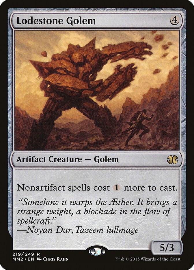 Lodestone Golem [Modern Masters 2015] 219