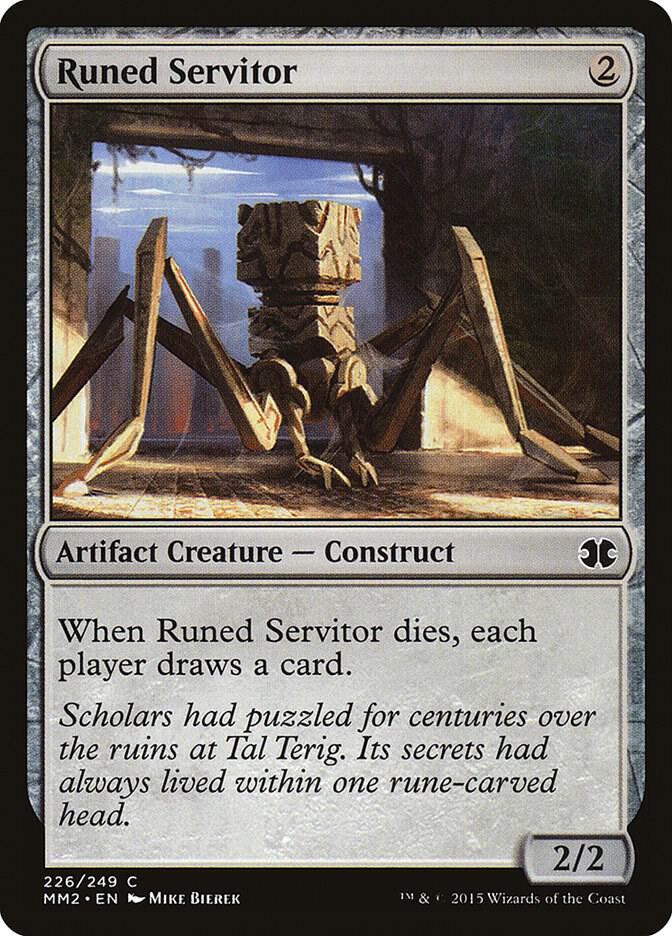 Runed Servitor [Modern Masters 2015] 226