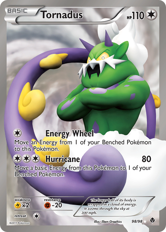 Tornadus - 98/98 Emerging Powers