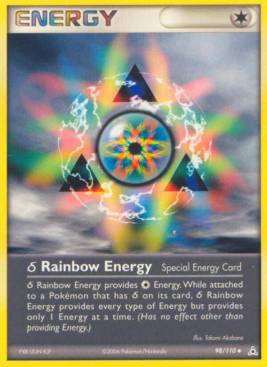 δ Rainbow Energy - 98/110 Holon Phantoms