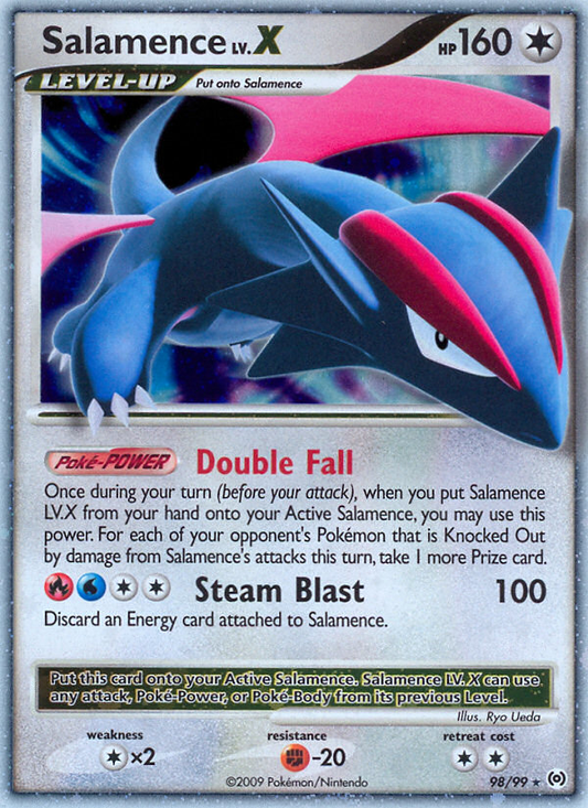 Salamence LV.X - 98/99 Arceus