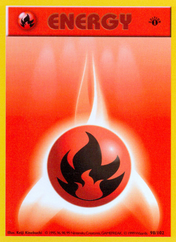 Fire Energy - 98/102 Base