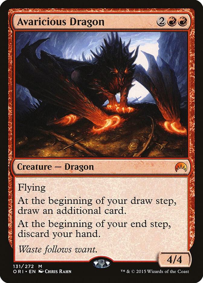 Avaricious Dragon [Magic Origins] 131