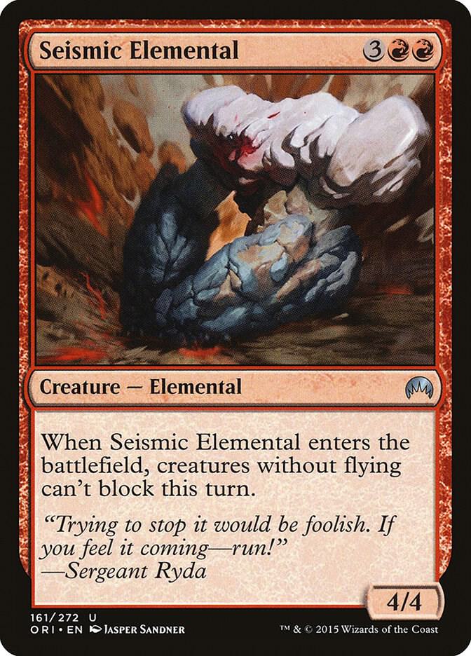 Seismic Elemental [Magic Origins] 161