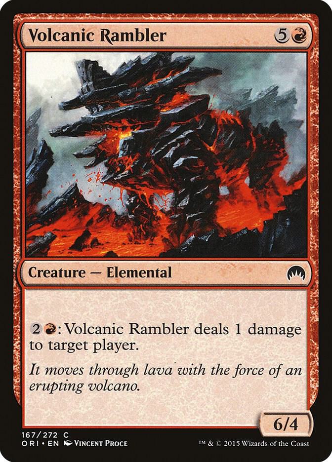 Volcanic Rambler [Magic Origins] 167