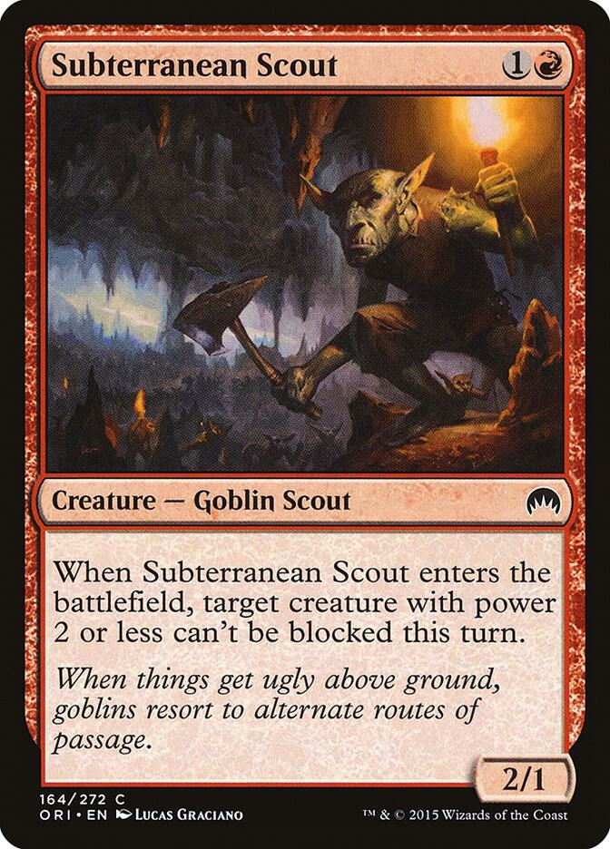 Subterranean Scout [Magic Origins] 164